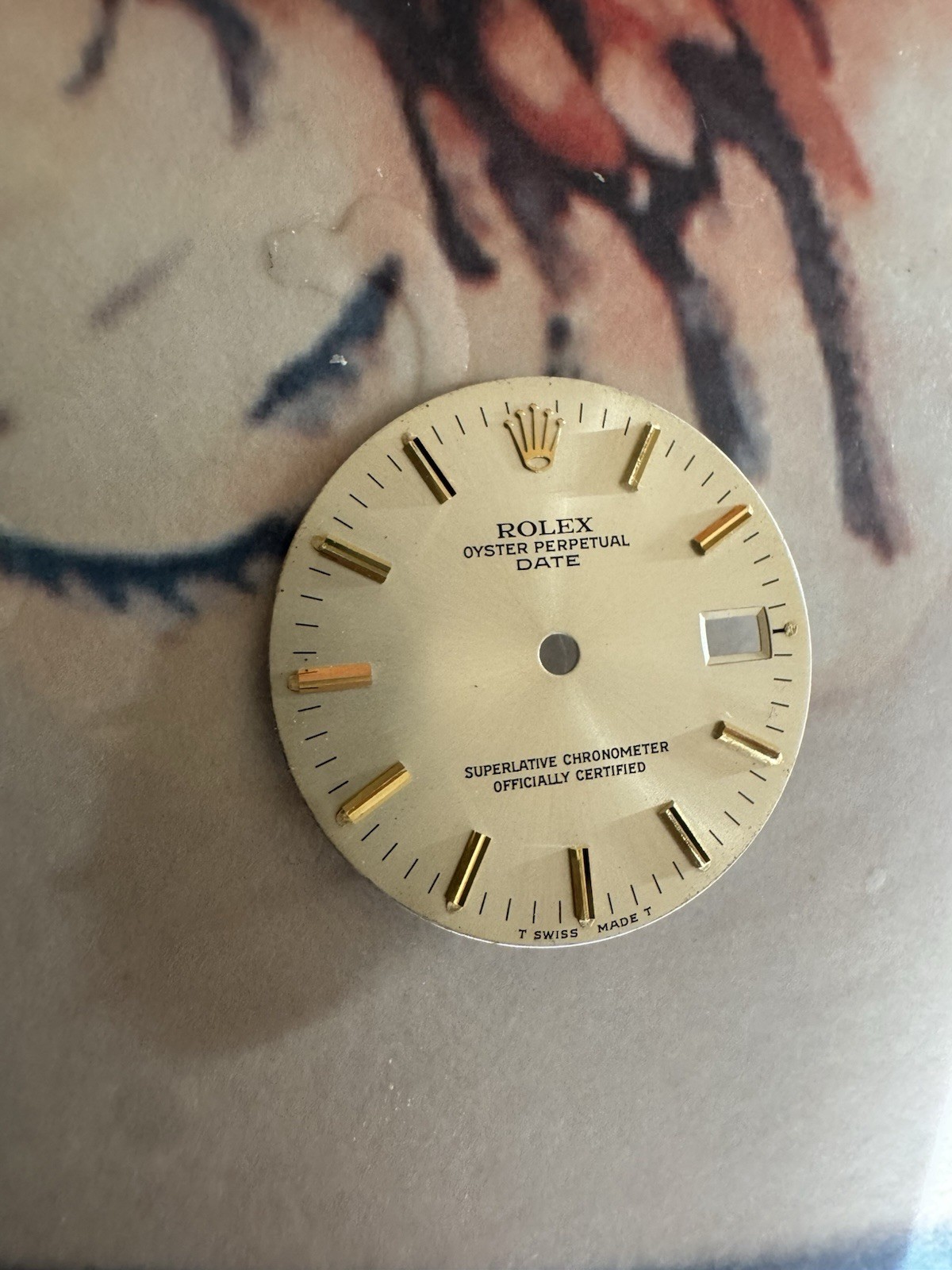 Rolex 15053 15058 15233 Date Dial Quickset