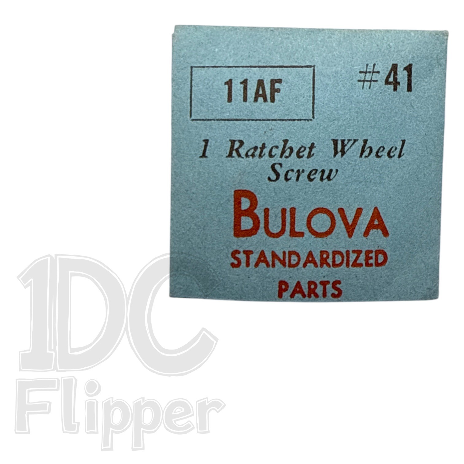 Bulova 11AF RATCHET WHEEL SCREW x 1 Watch Part #41 Fits Bulova 10BZ, 11AF Read!