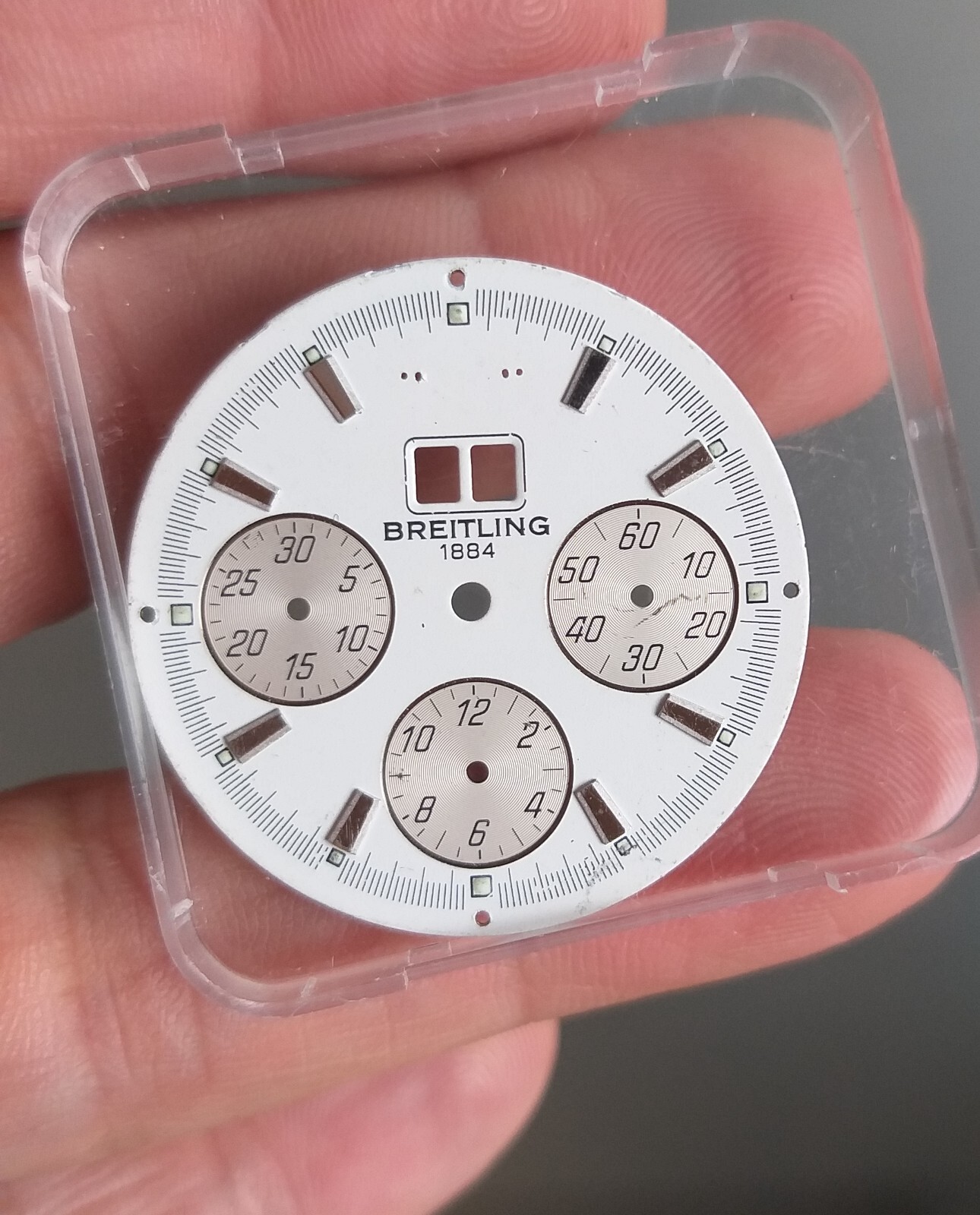 Breitling Crosswind Ref. A44355 White Chronograph Dial Original Part