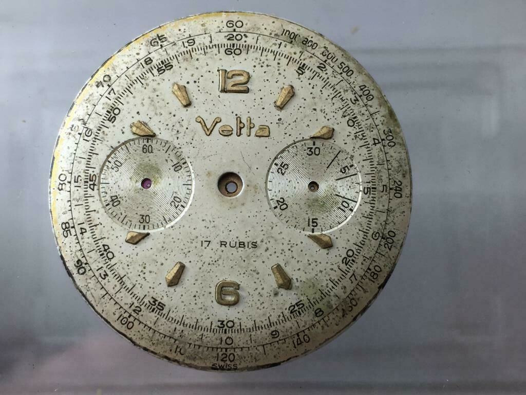 Vintage Valjoux 23 Vetta Dial