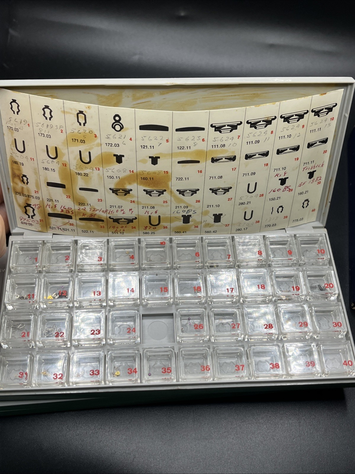 Swiss Incabloc Wristwatch Repair Part Assortment (017)