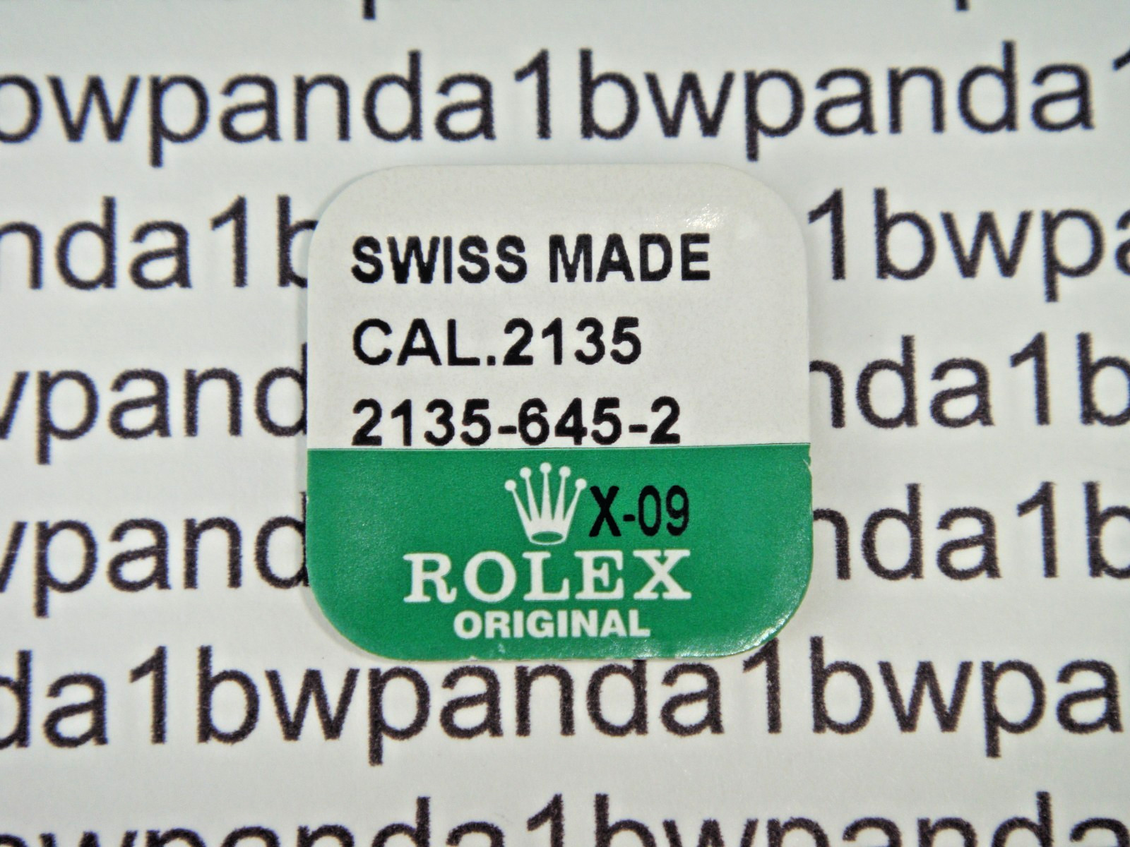 OEM Rolex 2135-645-2 Date Star Clip @ 0.085mm ==NOS== Factory Sealed