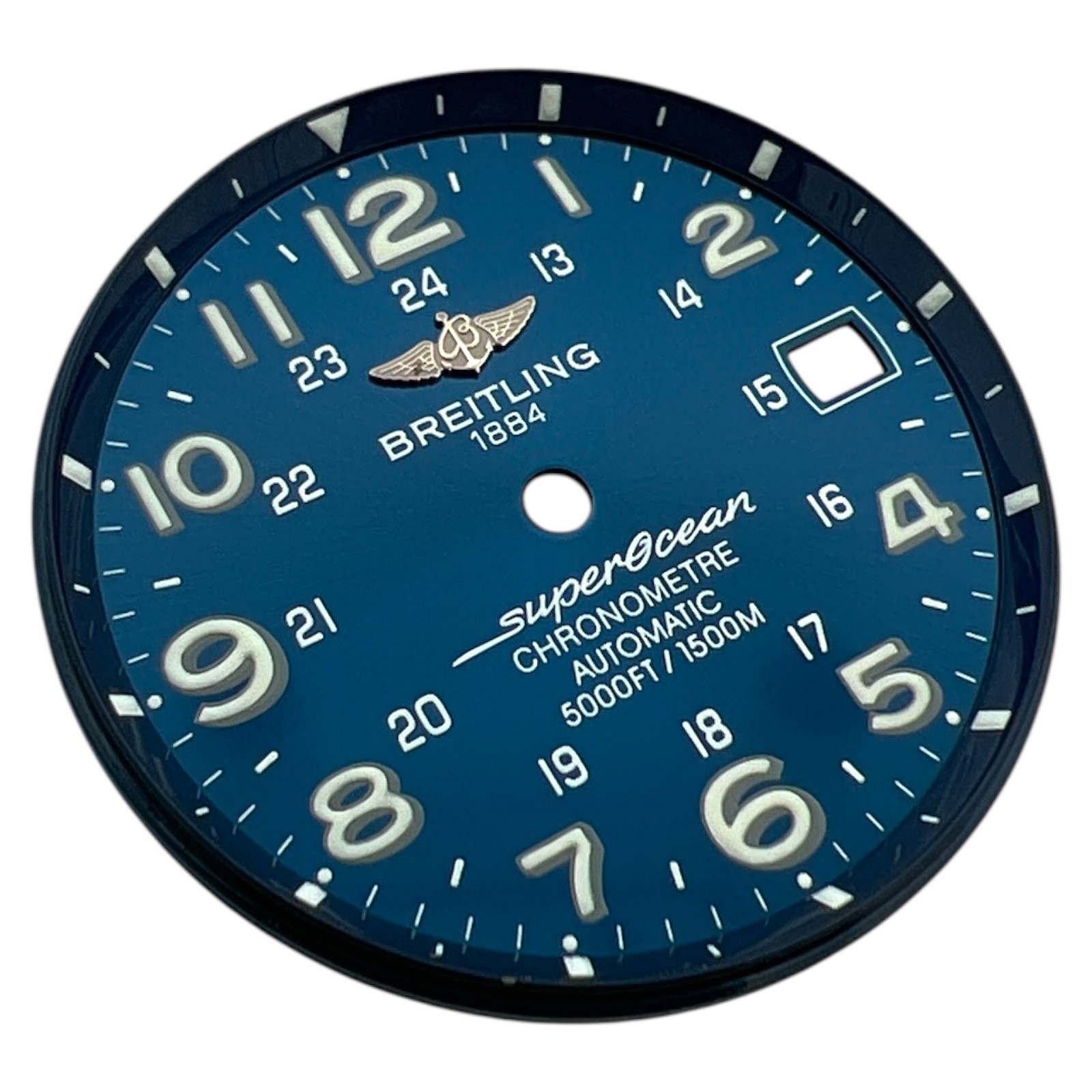 Genuine Breitling Superocean 42mm Arabic Dial Blue A17360