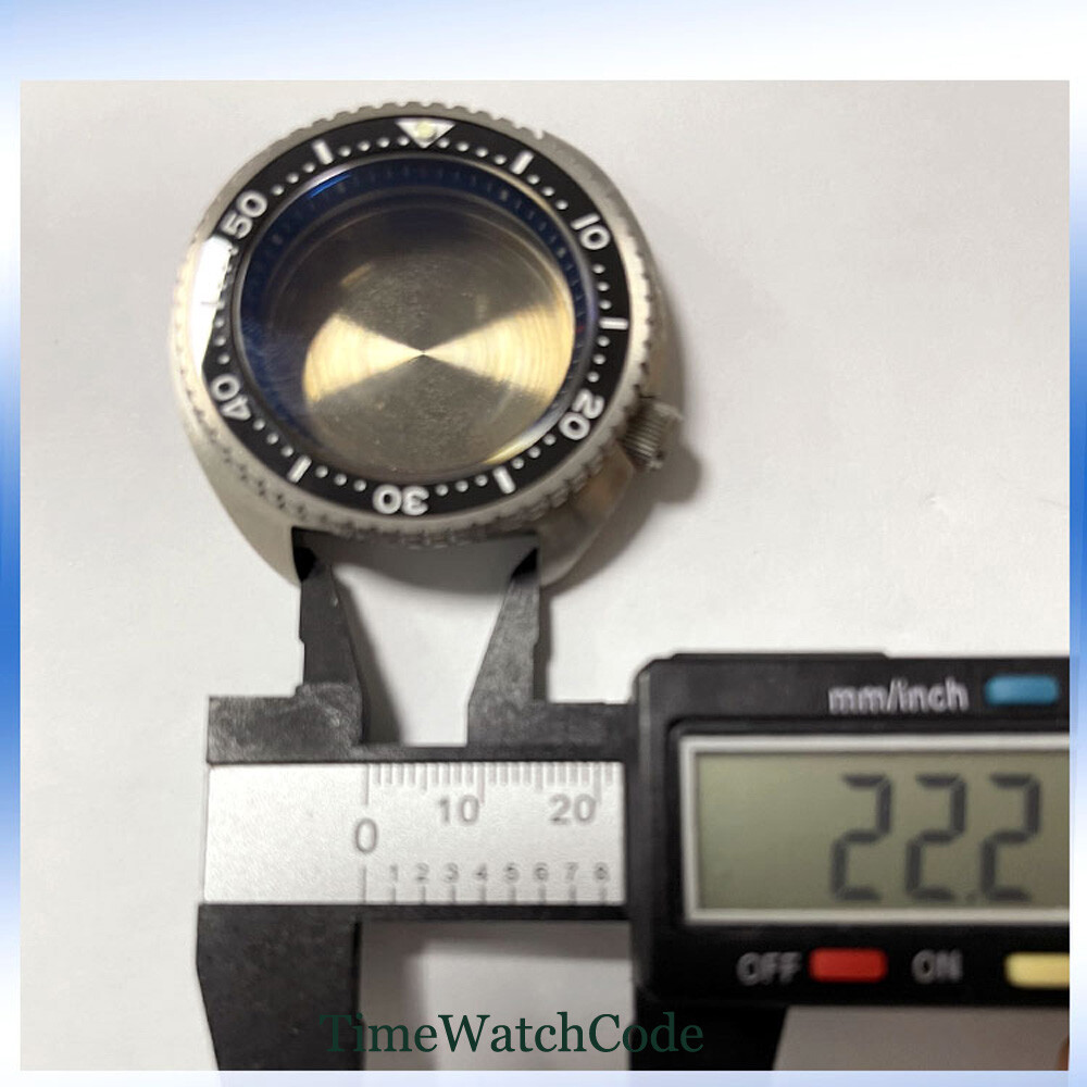 Titanium Watch Case Fit For NH35 NH36 20ATM 200M AR Coating Sapphire Crystal