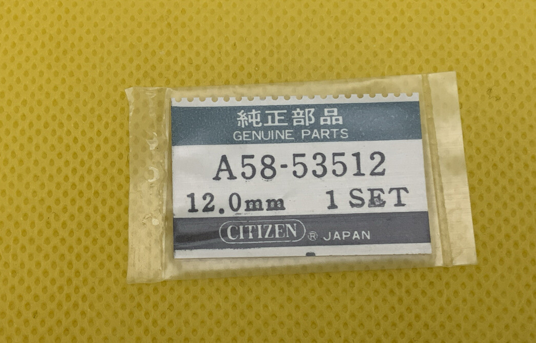CITIZEN A58-53512 12.0mm One Hour And One Minute Hand. Sealed NOS
