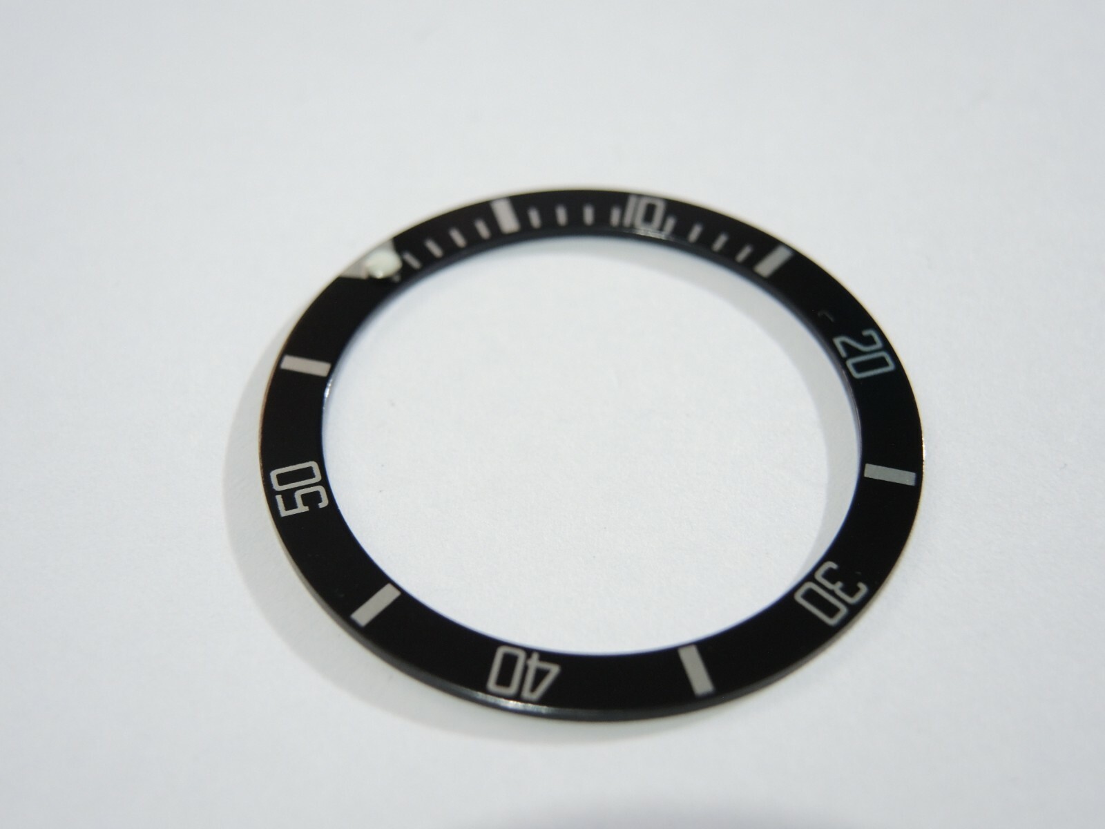 NEW BLACK SUBSTYLE FLAT BEZEL INSERT 33.5MM MEDIUM DIVERS SKX013 (7S26-0030)