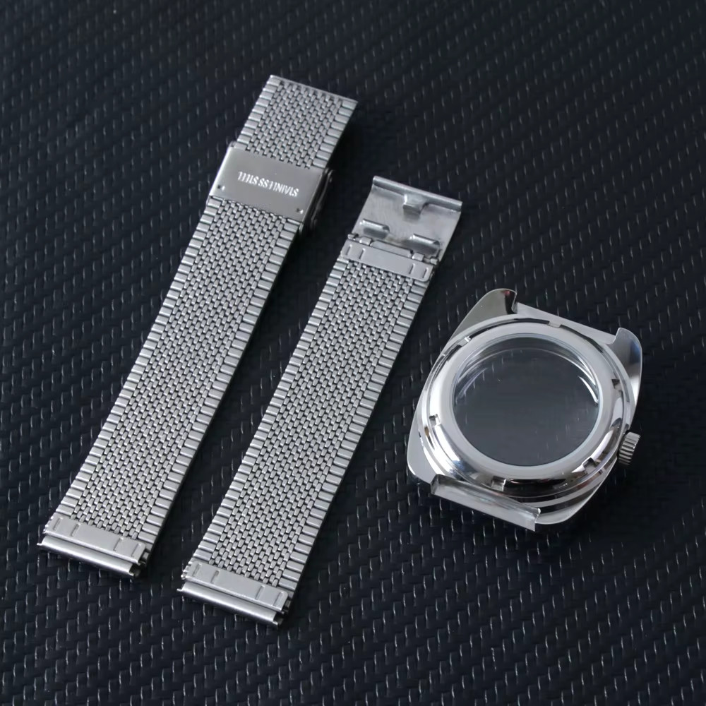 New NH35 Watch Case Accessories 36.5MM*41MM Case Case Dome Acrylic Glass for Sei