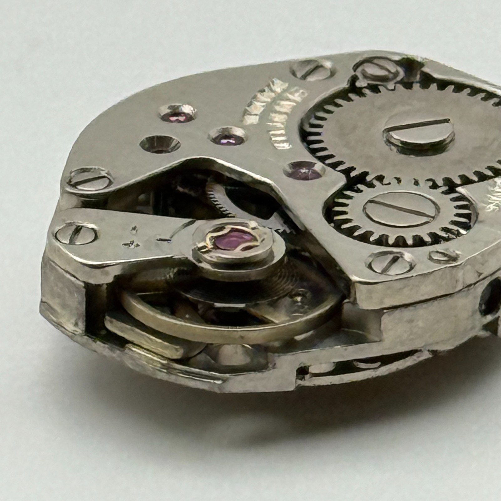 FHF 69-21 Watch Movement Tressa Swiss 17 Jewels Manual Wind Parts Repair 15.3mm