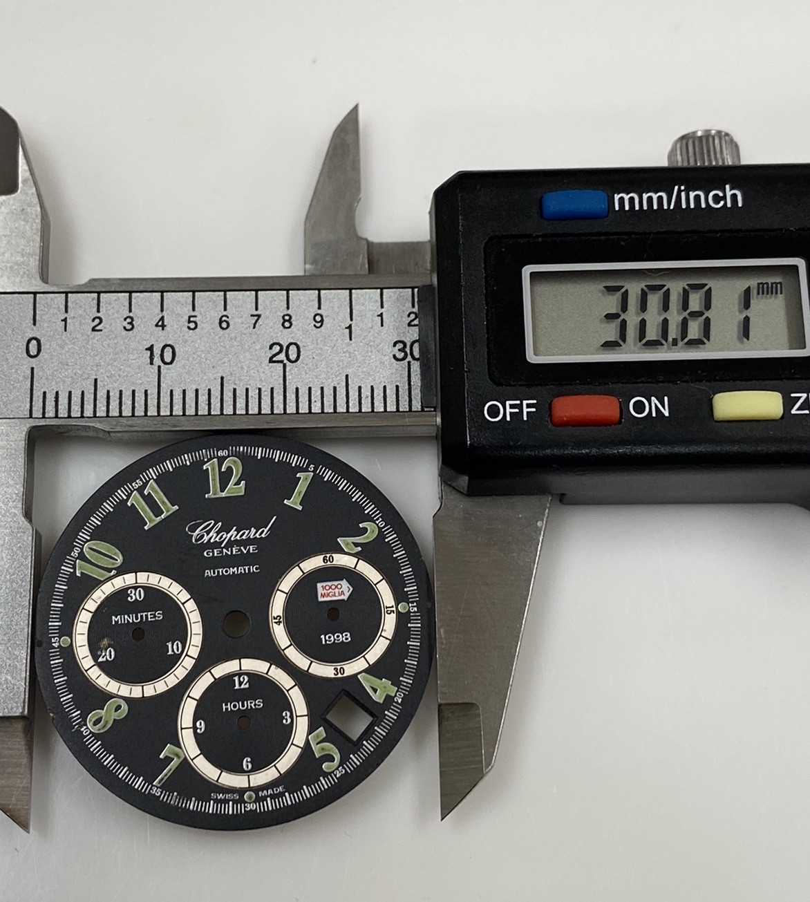 Genuine Chopard Geneve Automatic 1000 Mille Miglia 1998 Dial Ref.8331 Cal.2894/2