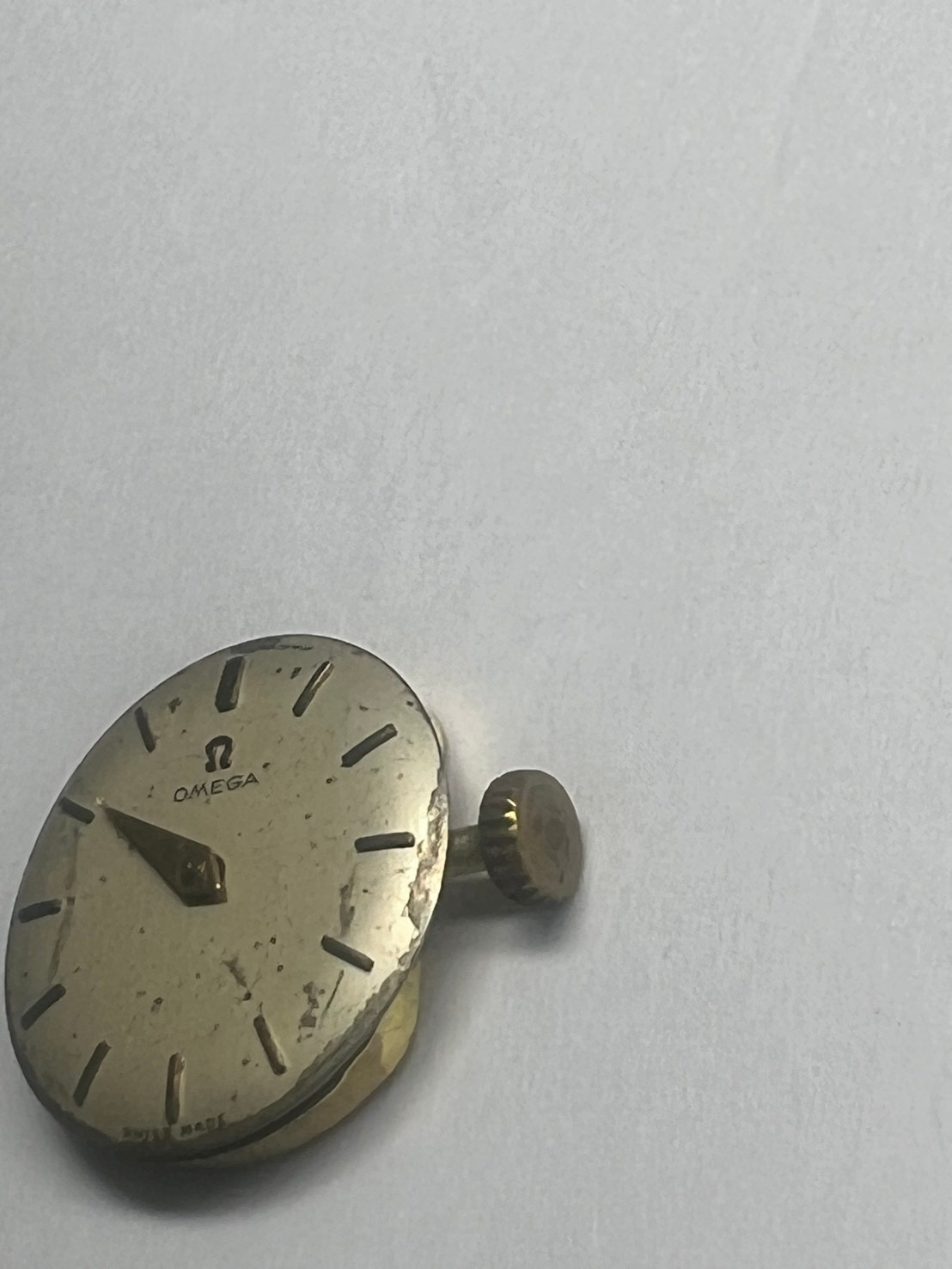 115. Omega cal 244 movement part good balance