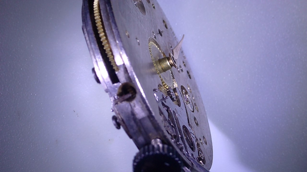 Landeron LANDERON Gray Chrono Movement Stainless Steel Watch Part
