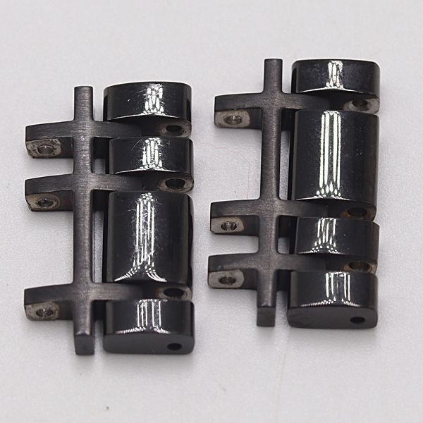Burberry Genuine Heritage Black 2 Links 20mm Men’s With Pin And Tube Watch Belt