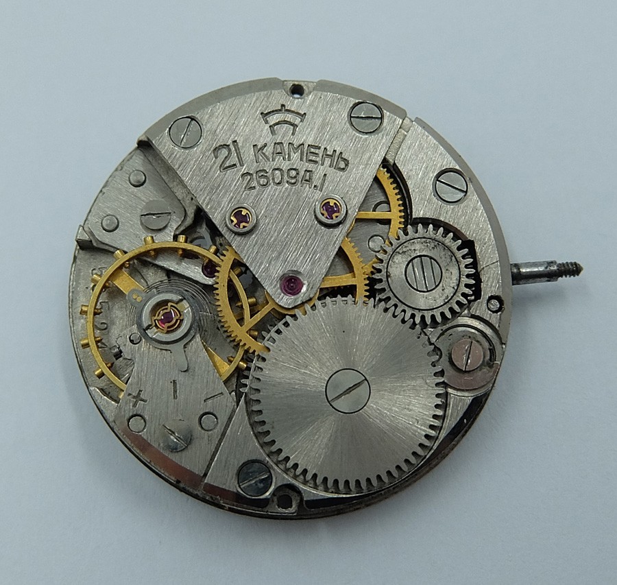 Raketa 2609A.I MOVEMENT FOR MEN’S WRISTWATCH 100% working A449