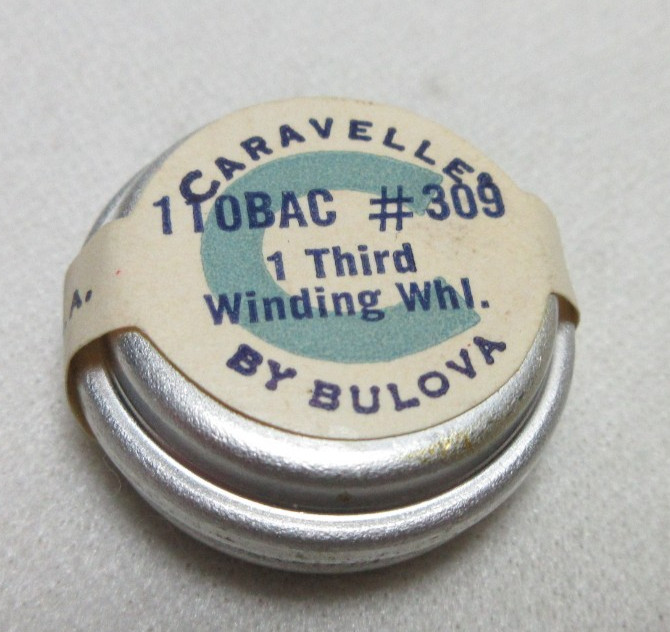 BULOVA CARAVELLE THIRD WINDING WHEEL 11OBAC #309 WATCHMAKER REPLACEMENT #162