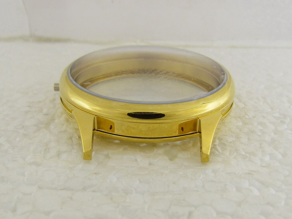 Gold Steel Case NEW!! for Movement IWC Patek Philippe Omega Rolex Chopard Zenith