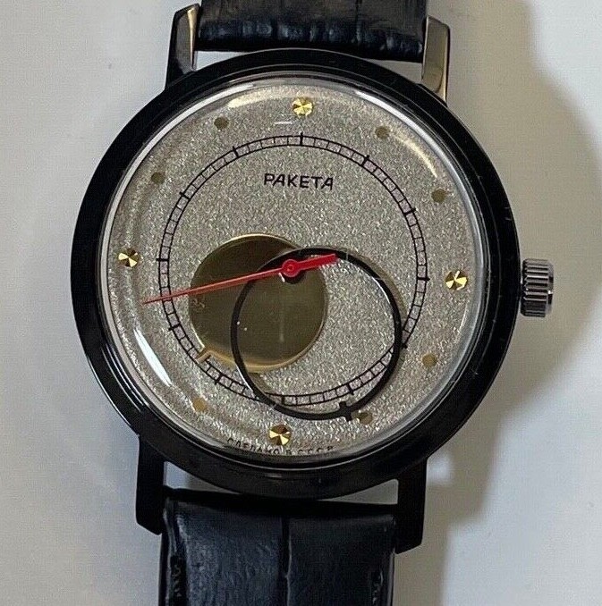 RAKETA KOPERNIK day 2609 H mechanism USSR new case steel mans