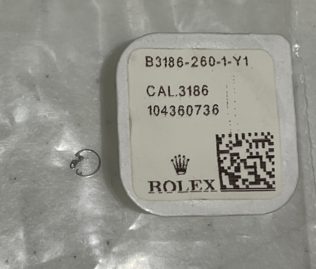 Rolex Calibre 3186 Minute Wheel 24h #260-1 New Sealed Package and #657-1 New