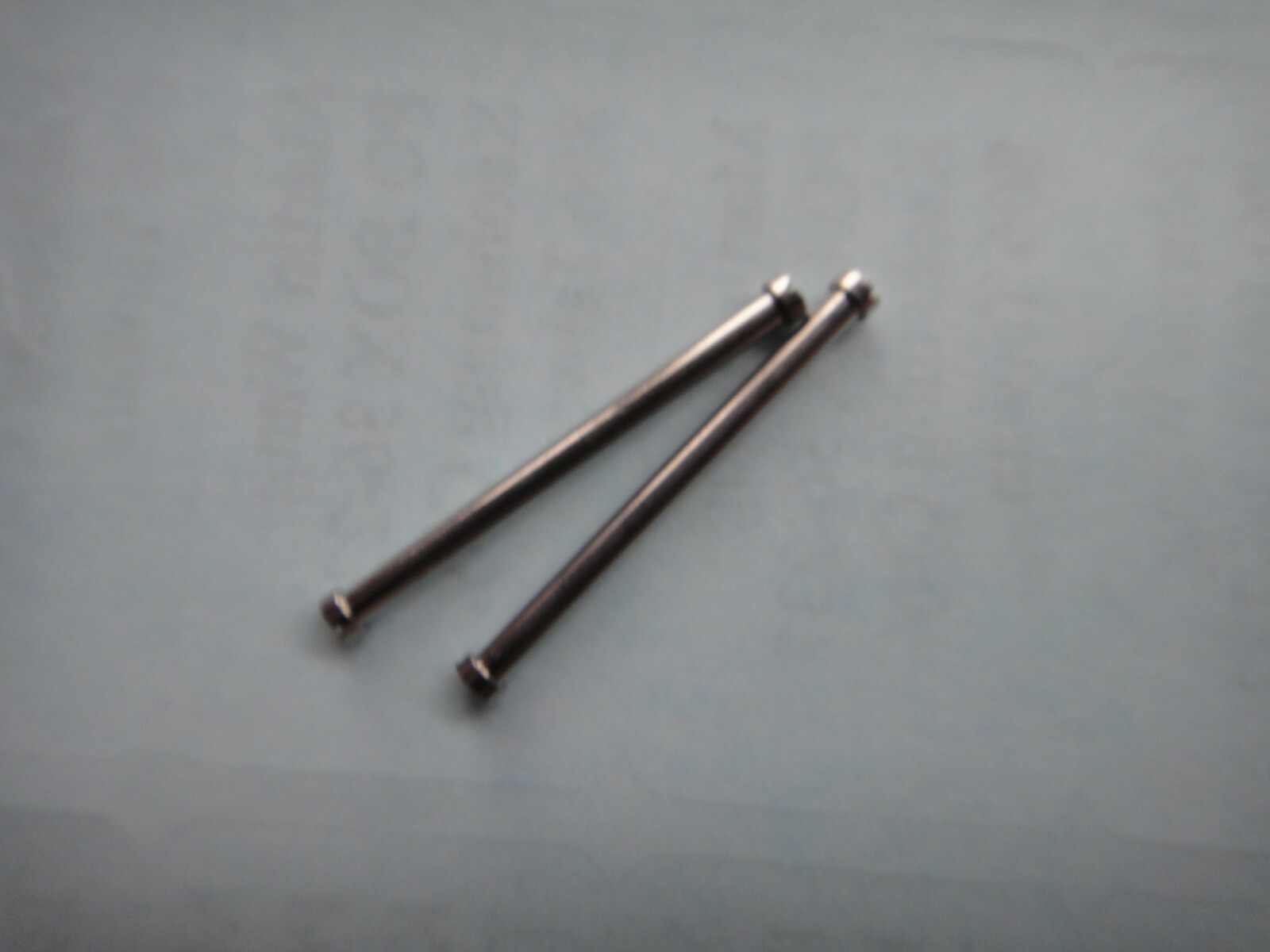 2 ORIS screws bar pin tube Ø43mm AQUIS DATE rubber band strap bracelet 733 7653
