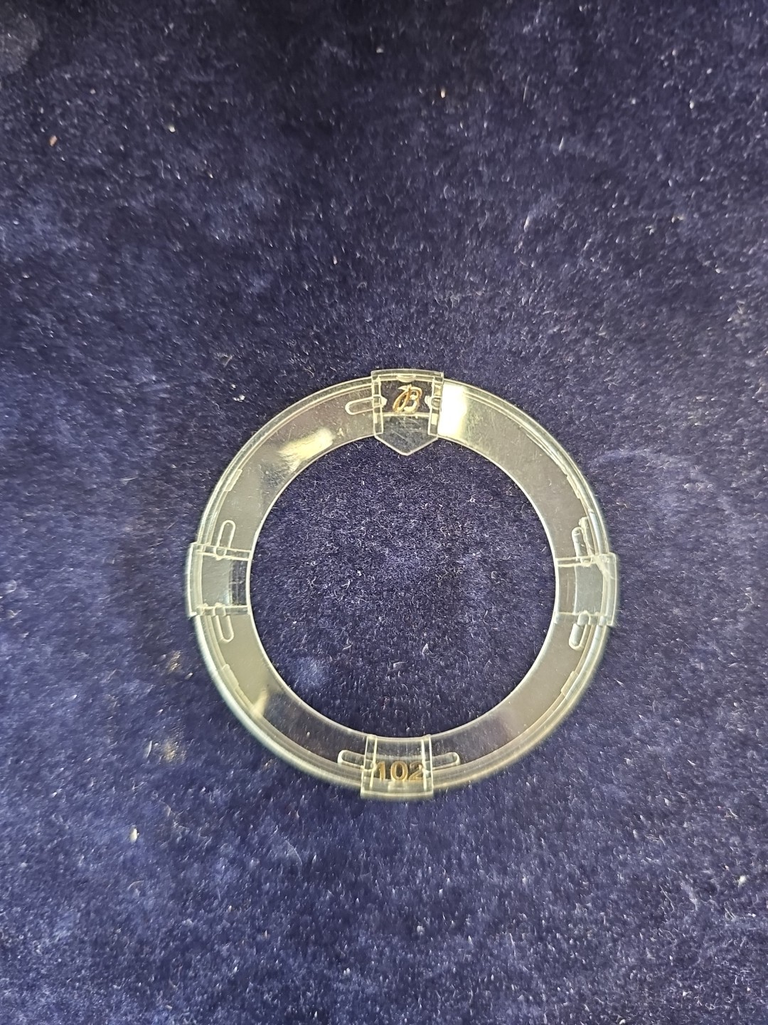 Breitling Clear Plastic Bezel Protector # 102 for Super Avenger II