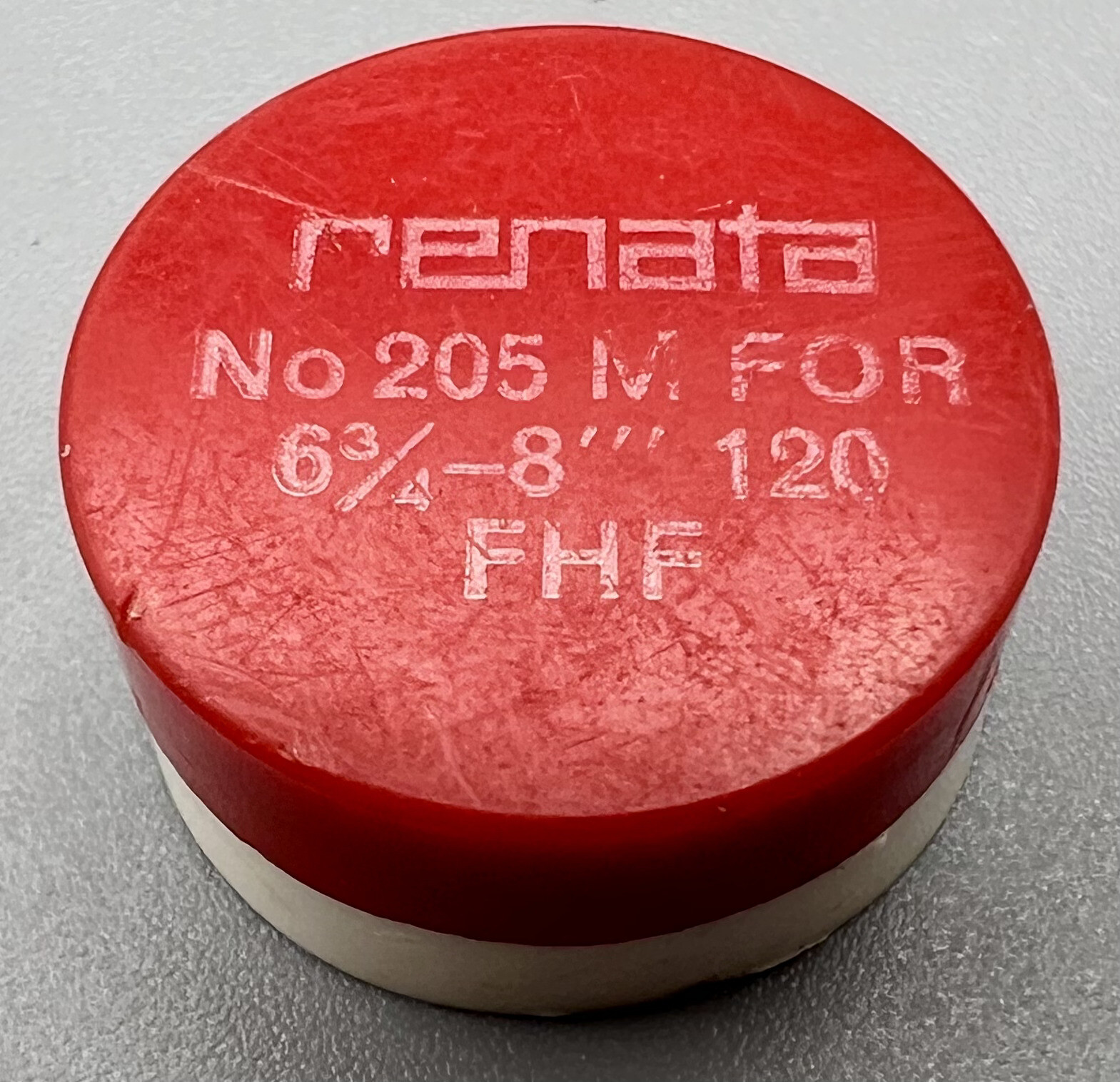 LOT of 2 FHF 6 3/4 120 BALANCE WHEEL SPRING #205-M SWISS WATCH PART Renata #U65