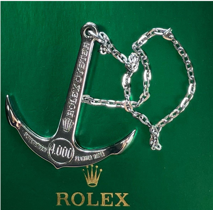 Rolex Charm Anchor 1000ft 300M and Charm Anchor 1220ft 400M Set of 2