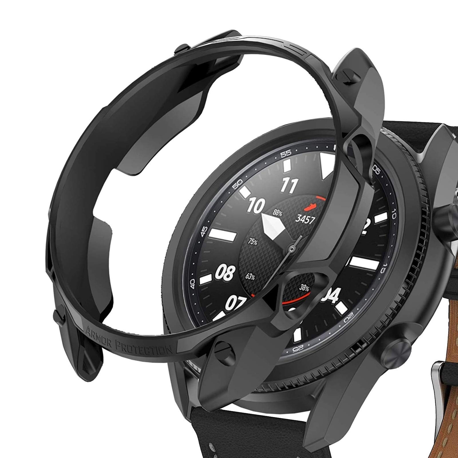 for Samsung Galaxy Watch3 Protective Case Cover, Smartwatch Protective Case C…