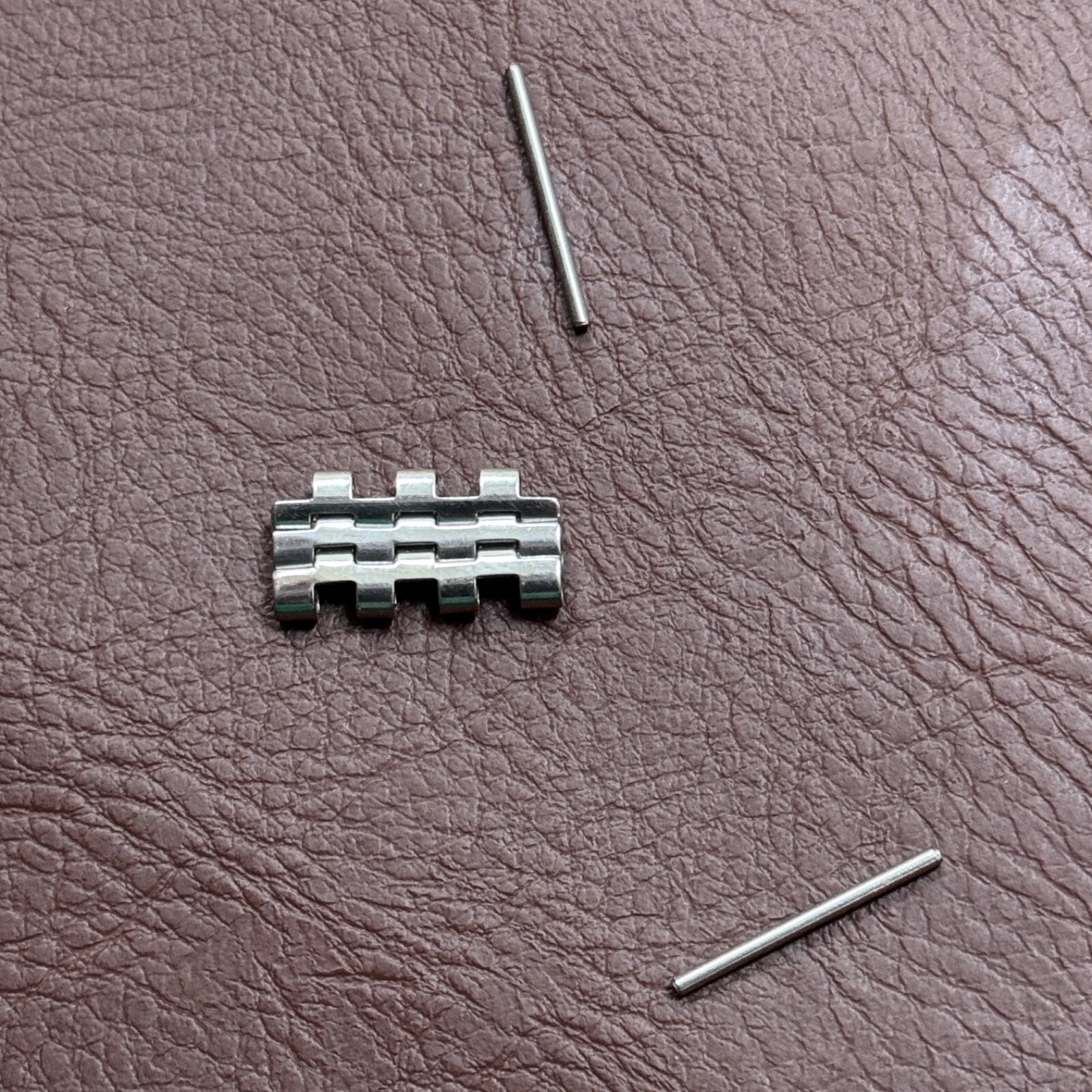 3 links + 2 link pins to vintage Hamilton Odyssee watch NSA bracelet 7-row Swiss