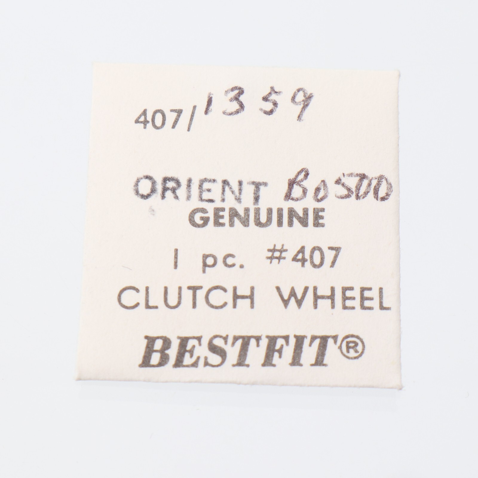 Genuine Orient 9GB, B0500 Clutch Watch Part #407 New Old Stock 31.121 (G5D13)