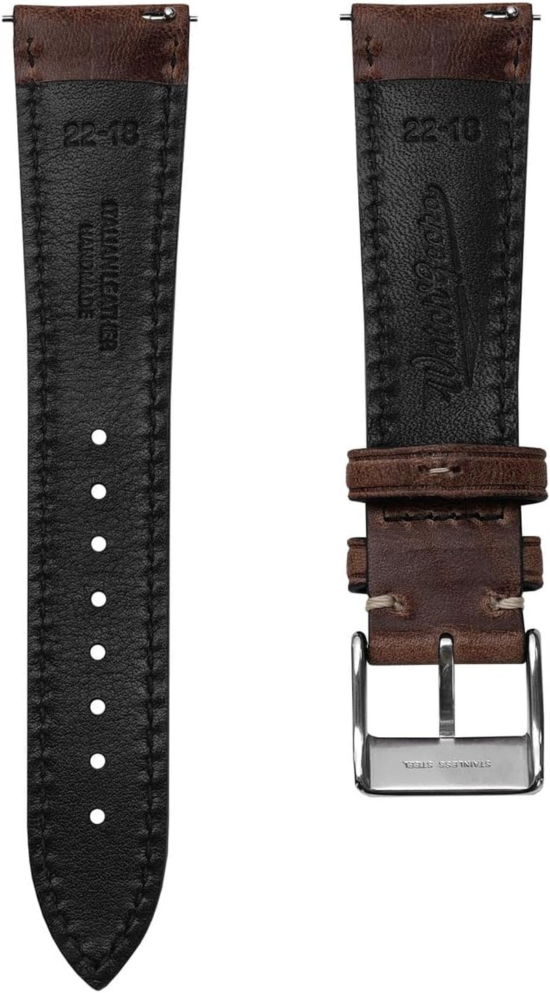 Genuine Italian Leather Watch Strap – Stylish, Durable & Comfortable Fit 18-22mm