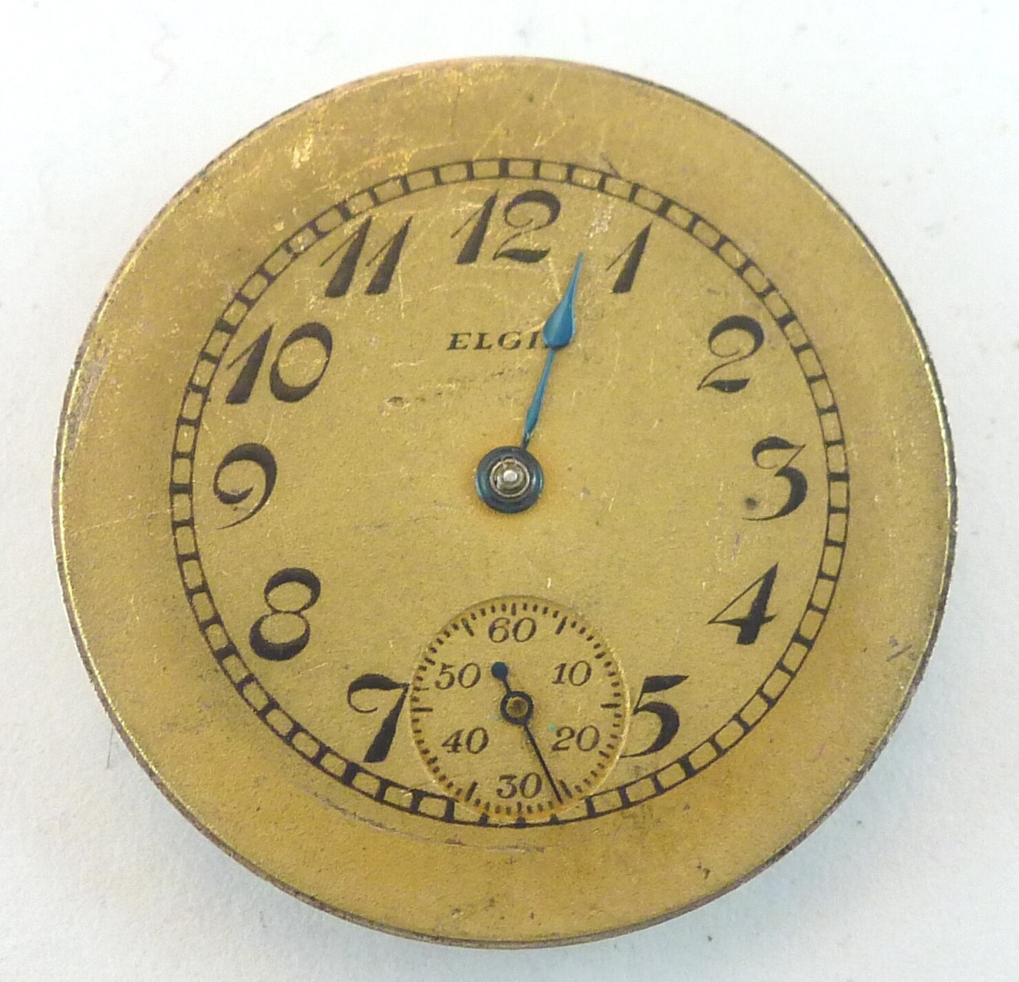 Vintage Elgin 431 Pocket Watch Movement – Parts – Repair