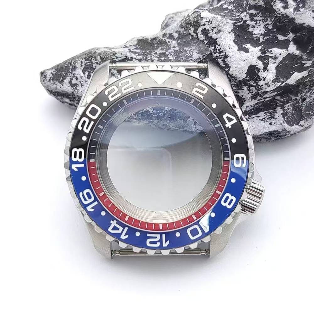 41mm NH35 NH36 Watch Case Stainless Steel Sapphire Crystal Waterproof