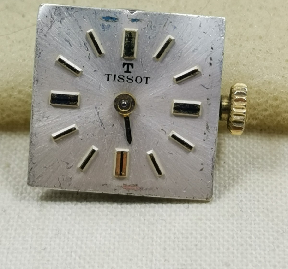 Lot 2 x Tissot 17J Cal. 2403 & 2180 Swiss Wristwatch Movement Repair/Parts