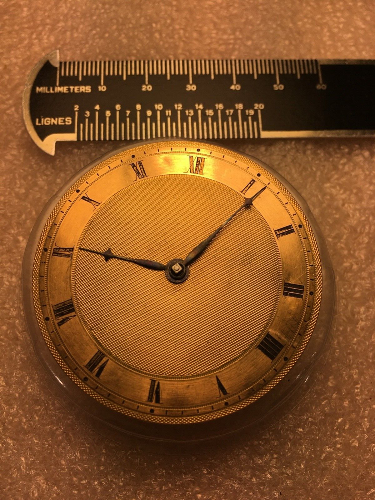 Antique Lépine/Breguet style pocket watch movement 48.5mm original Dial & Hands
