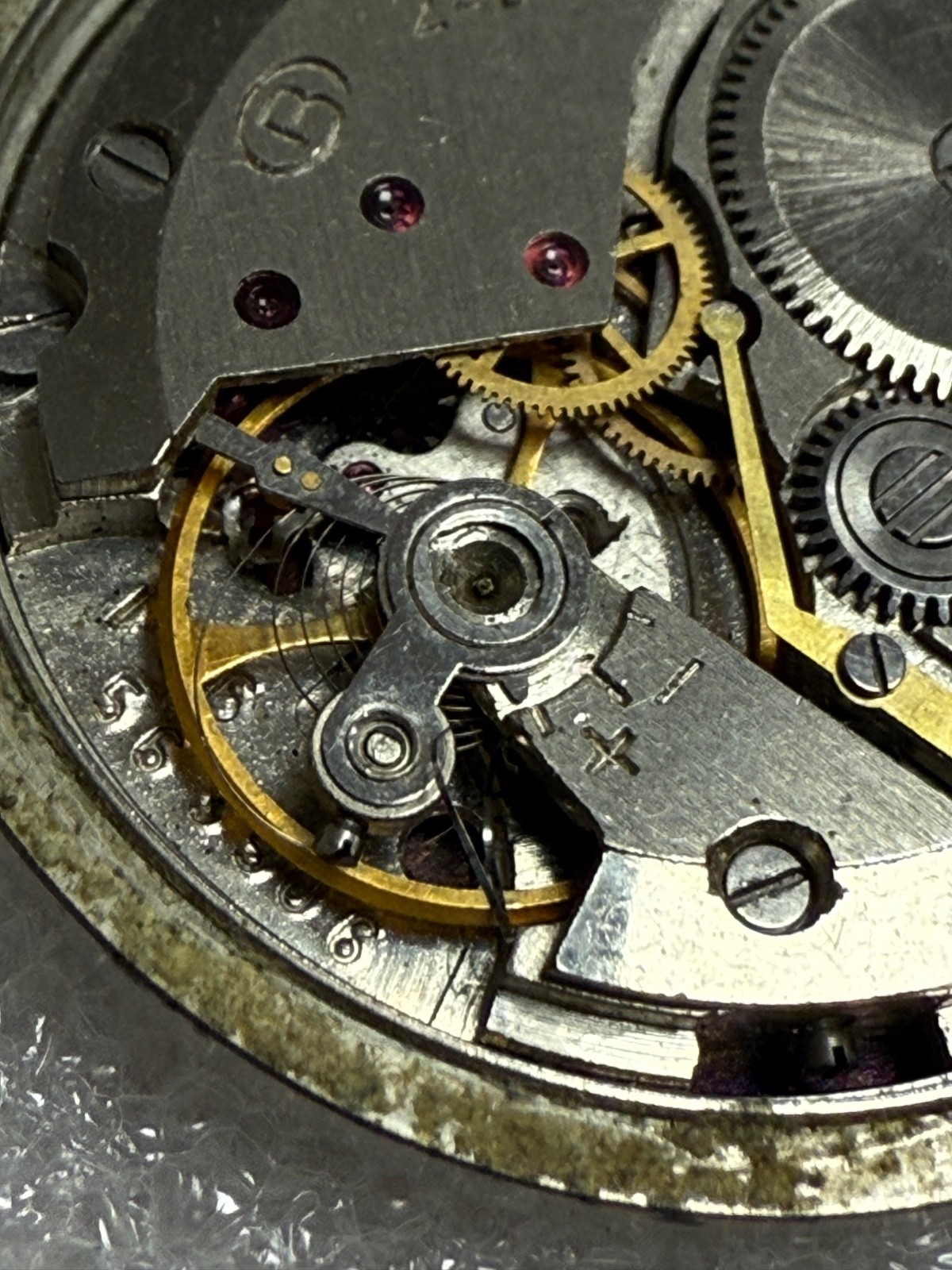 Watch movement USSR Vostok Cal.2409A plus Dial.For parts.