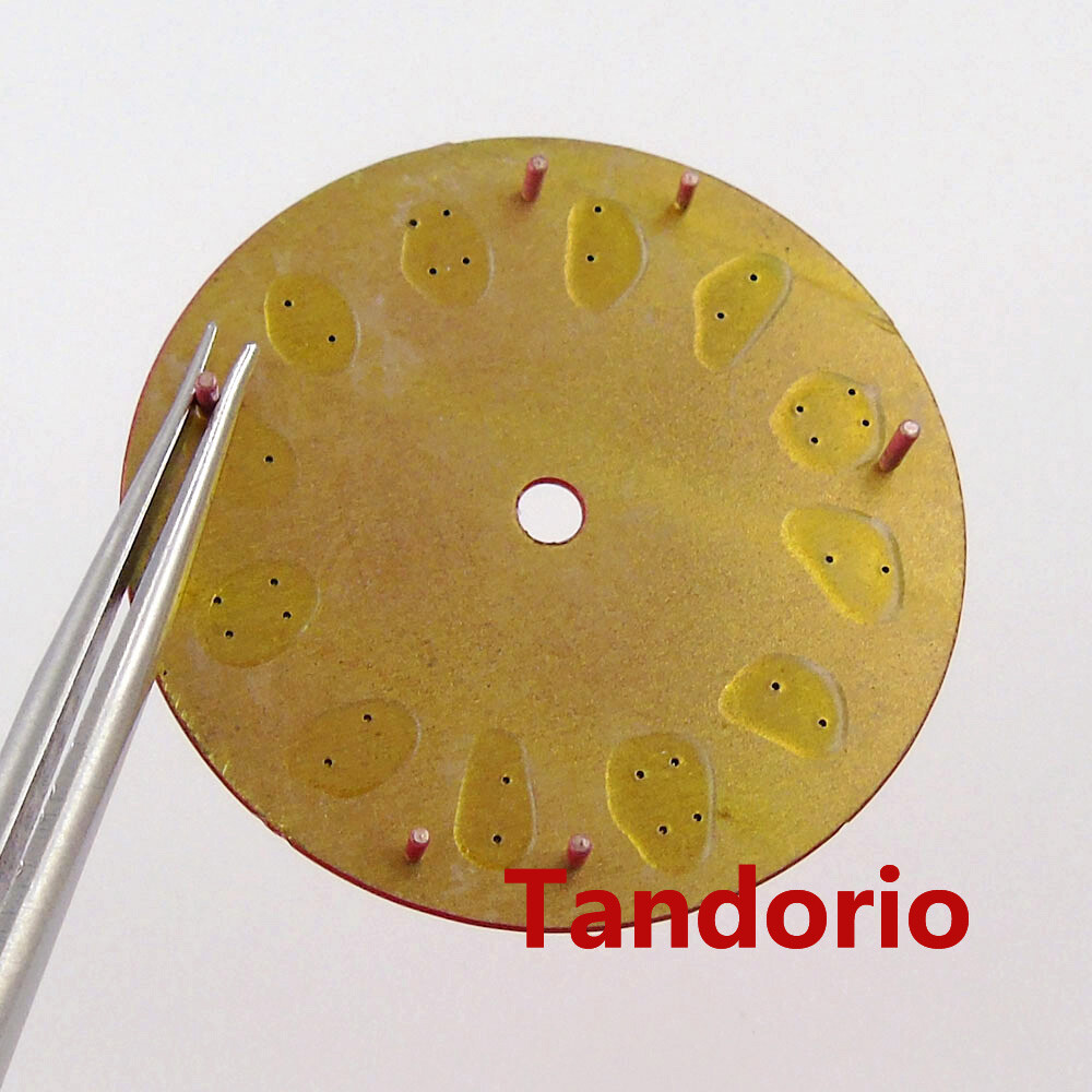 29mm black silver blue green orange yellow watch dial luminous fit NH35 NH36