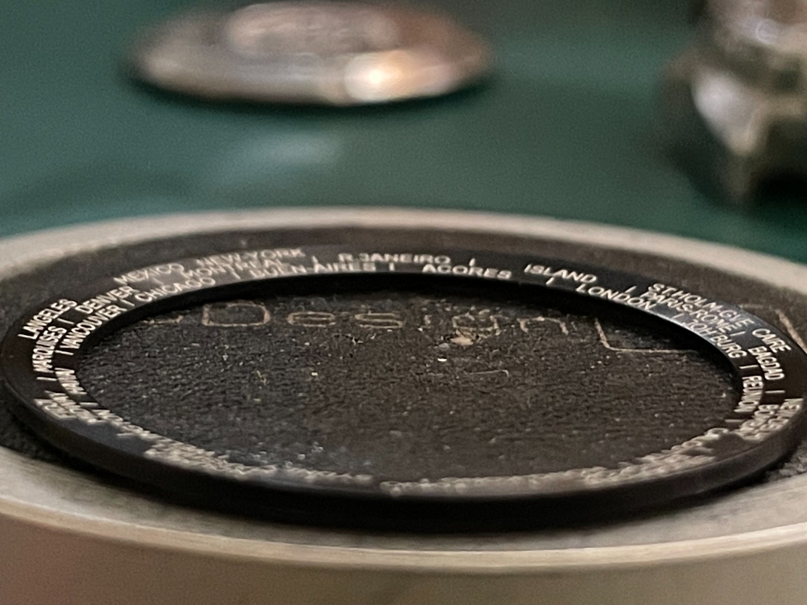 Replacement insert for vintage Rado Over-Pole