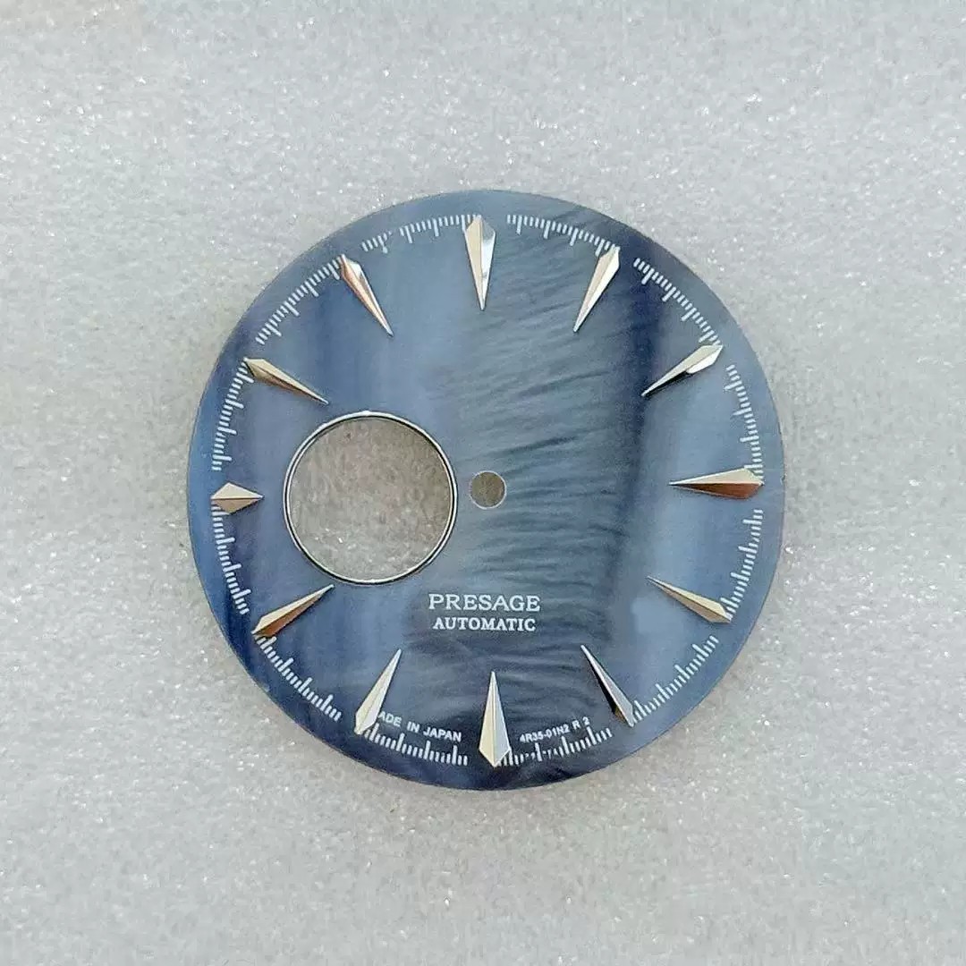 35mm Hollow Out Fritillaria Watch Dial No Lume for Nh38 Nh70/72 Movement Parts