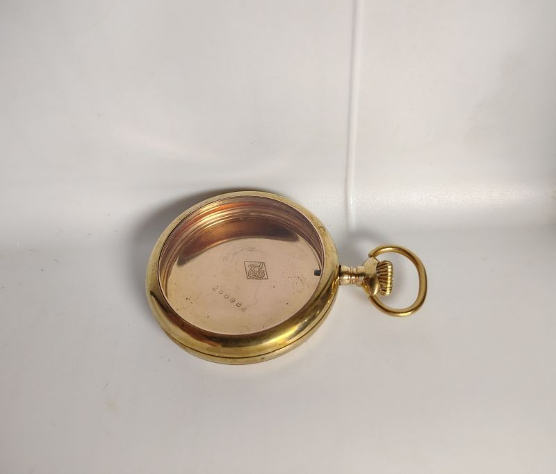 50 MM 16s 14K Gold Plated Perfection 256986 Pocket Watch Case