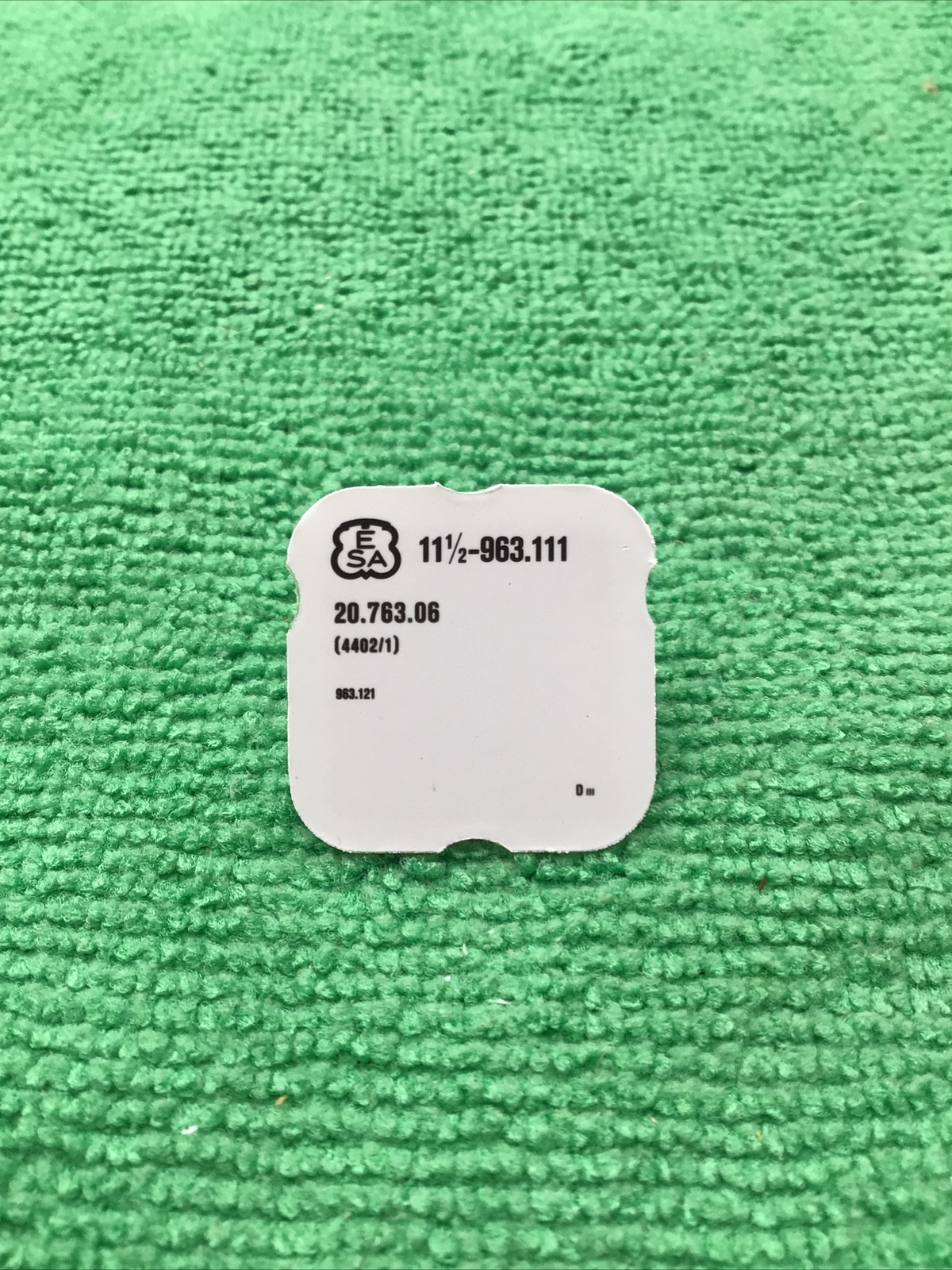ETA 963.111 Bridle Watch Part 4402/1, X8292