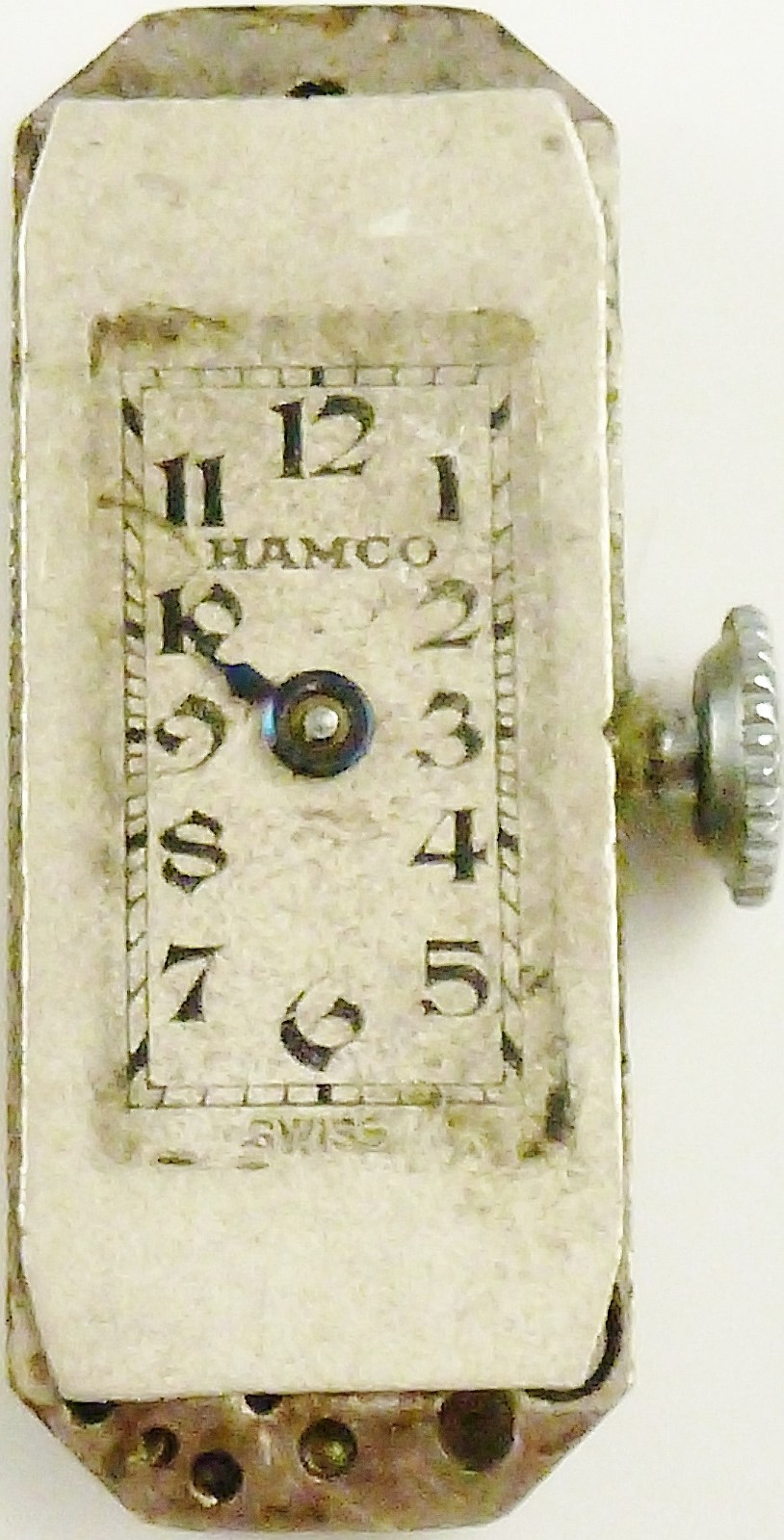 American Watch Co. Complete Running Wristwatch Movement – Spare Parts / Repair