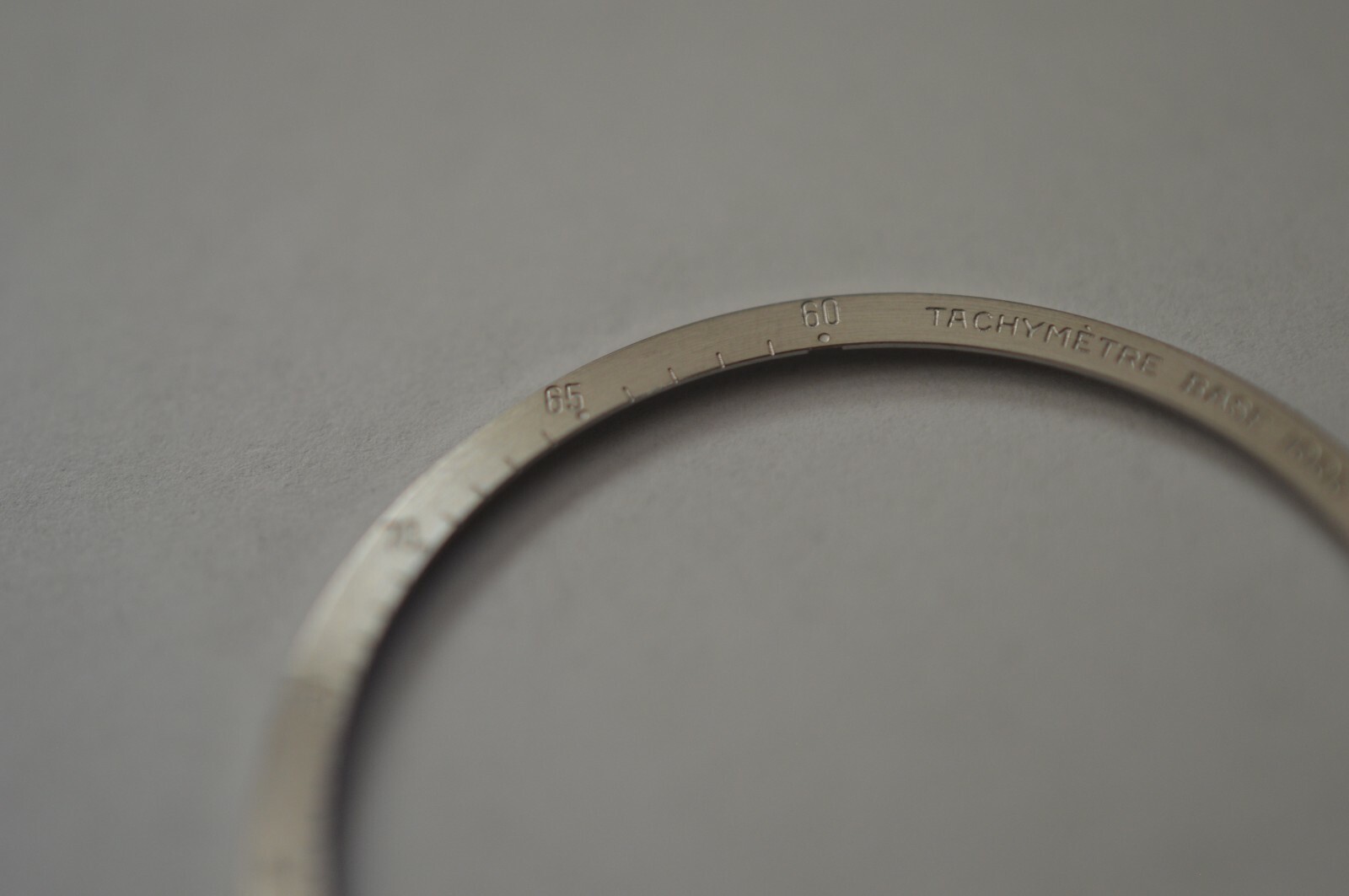 ck2915 Steel DON “Dot Over Ninety/Base 1000” Tachymeter for Omega Speedmaster