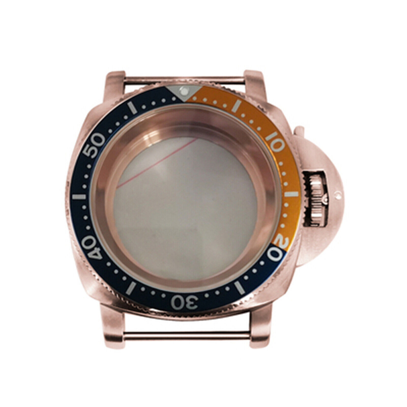 Case PVD Rose Gold Watch Accessories 42MM Stainless Case for NH35/ 36 Movement