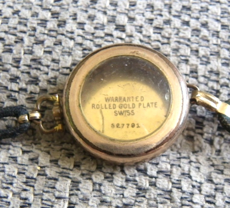 Vintage Rolled Gold Plate Watch Case