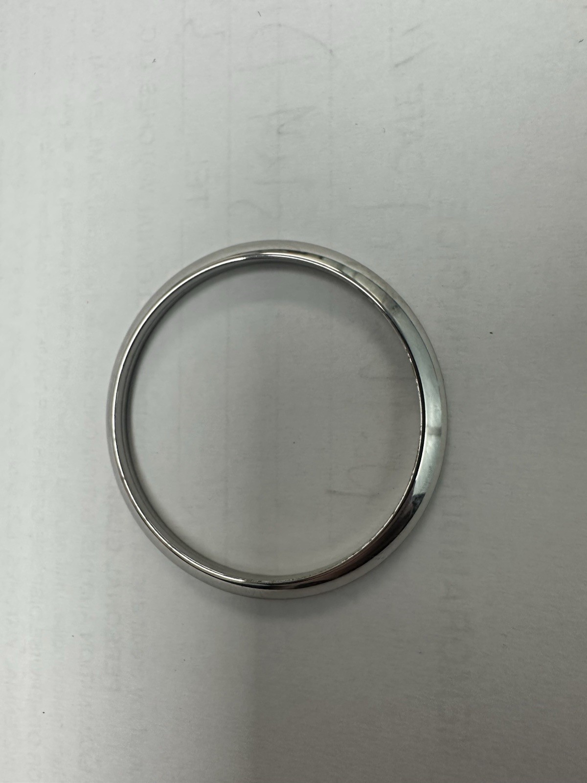 Genuine S/Steel Plain Dome ROLEX Bezel for Ref. 116200 in Excellent Condition