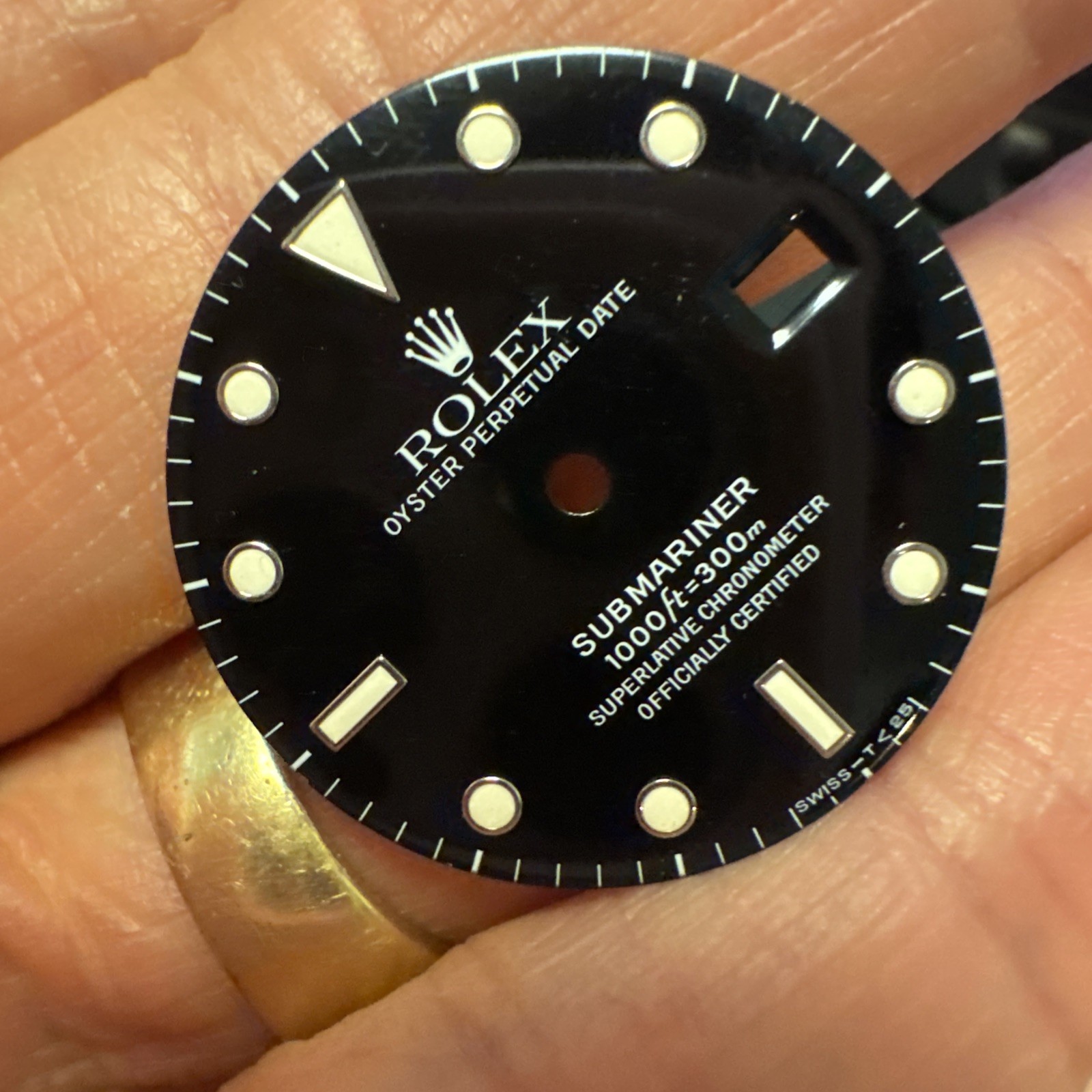 Original Rare Rolex Oyster Submariner 16800 16610 dial excellent (R5)