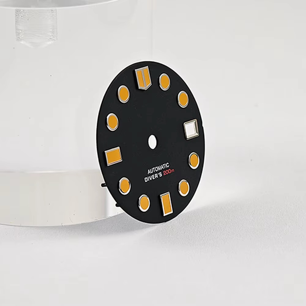 NH35 28.5Mm No Logo Sterile Sanding Watch Dial for NH35A NH36 Movement High Qual