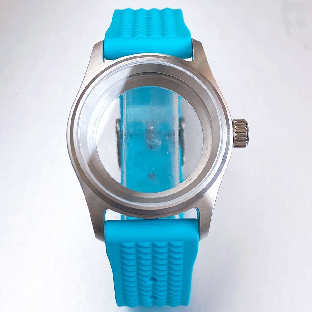 36mm 39mm Pilot Stainless Steel Sapphire Watch Case Fit NH35 NH36 2824 8215