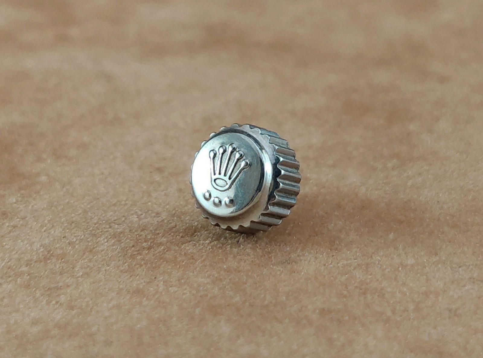 ROLEX Oyster 24 704 0 Steel 7mm CROWN for Submariner, GMT, Daytona, & More