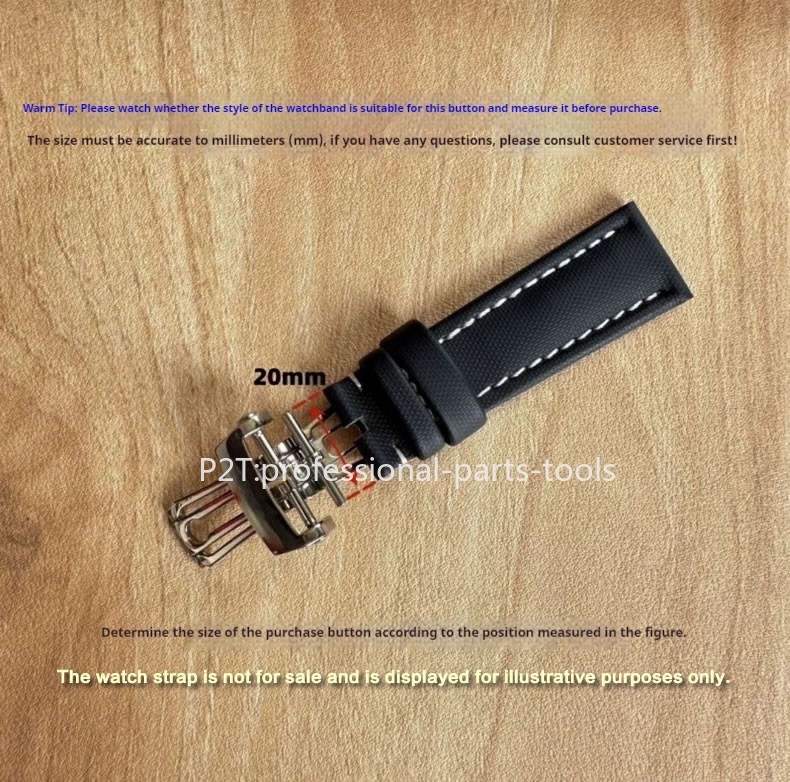 20mm Blancpain Fifty Fathoms Stainless Steel Deployant Watch Buckle Silver Gold