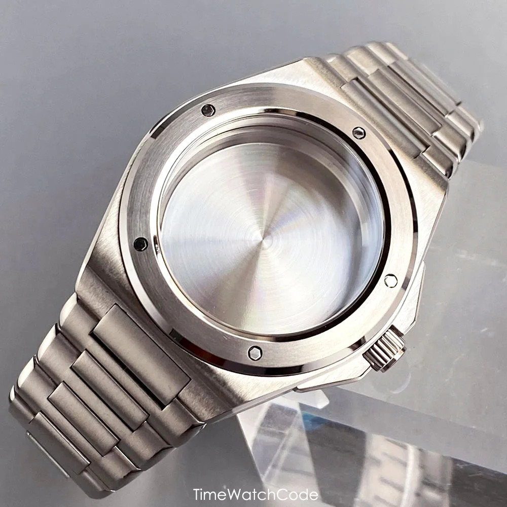 40mm Stainless Steel Watch Case for NH34/35/36 ETA2824 PT Movement Accessorie